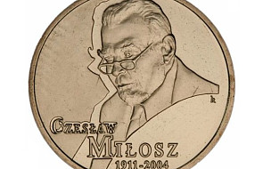 Monety na 100-lecie urodzin Czesława Miłosza