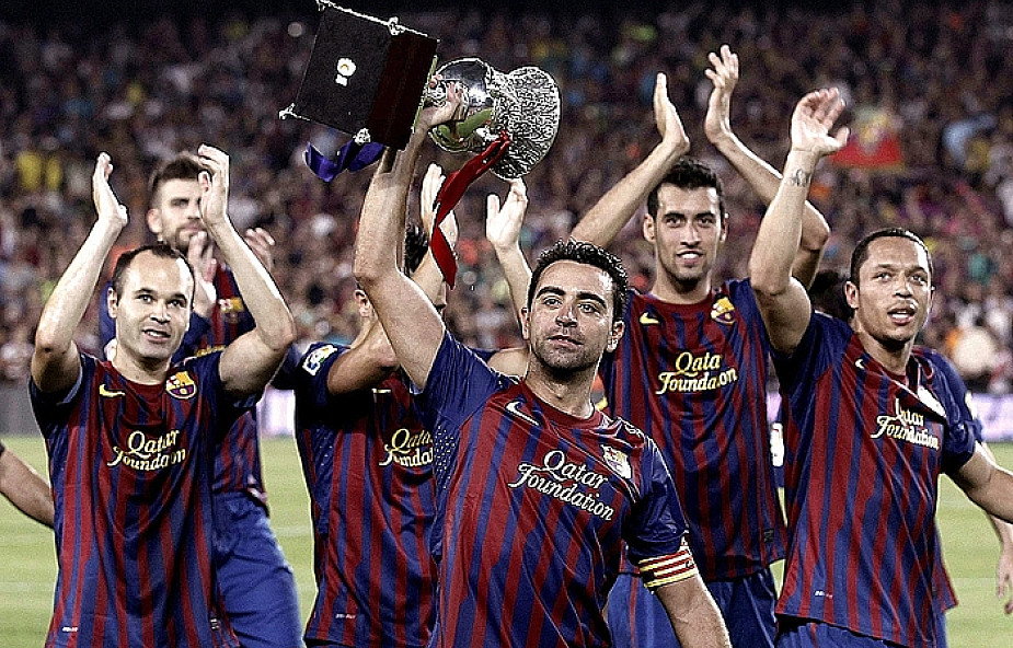 Lionel Messi dał Barcelonie trofeum