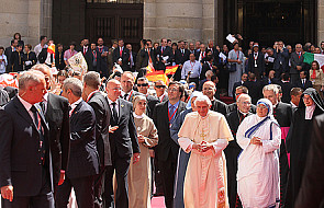 Drugi dzień papieskiej wizyty w Madrycie