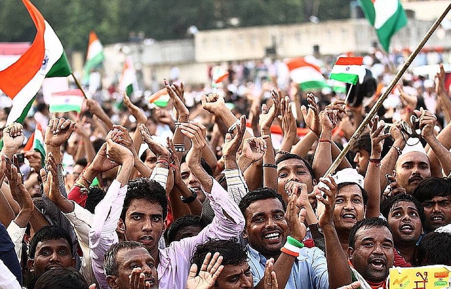 10 tys. ludzi wspierało w Delhi protest Hazare'a