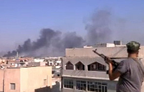 NATO zaatakowało rodzinne miasto Kadafiego