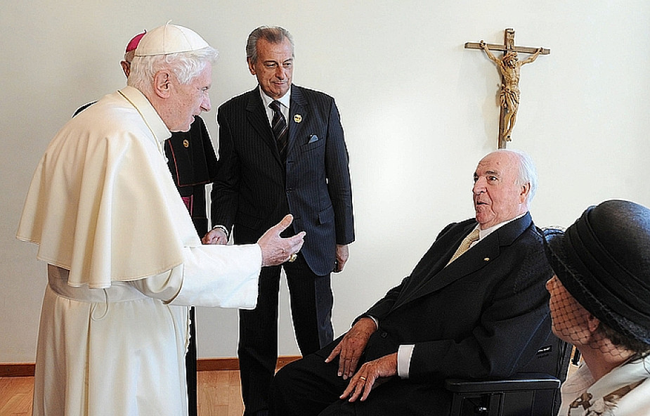 Benedykt XVI spotkał się z Helmutem Kohlem