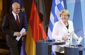 Merkel: Chcemy silnej Grecji w strefie euro