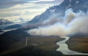 Chile: pożar parku narodowego Torres del Paine