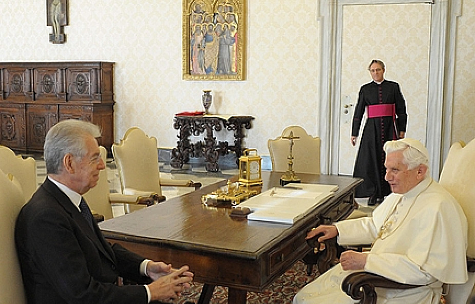 Benedykt XVI przyjął premiera Włoch