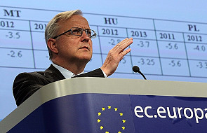 Rehn krytykuje obniżenie ratingów strefy euro
