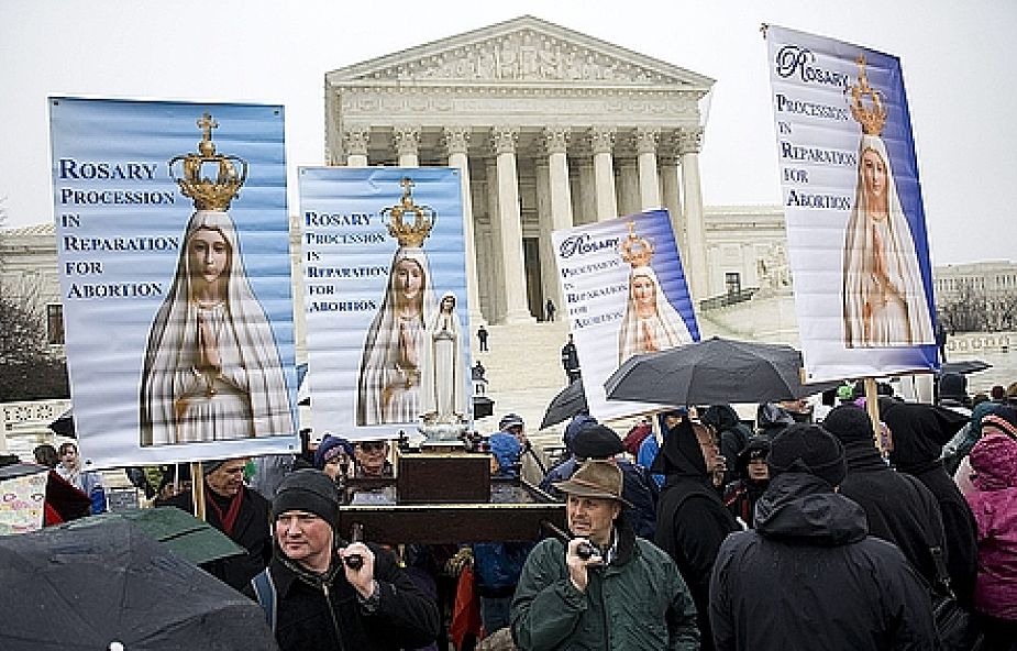 Waszyngton: przeciwnicy aborcji demonstrują
