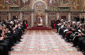 Papieskie spotkanie z dyplomatami - słuchaj