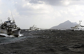 Chińskie okręty w pobliżu spornych wysp