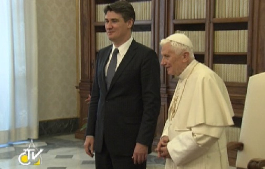 Benedykt XVI przyjął premiera Chorwacji