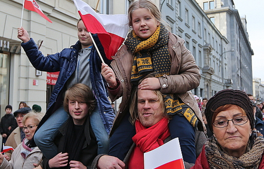 Wrocław: parada z okazji Święta Niepodległości