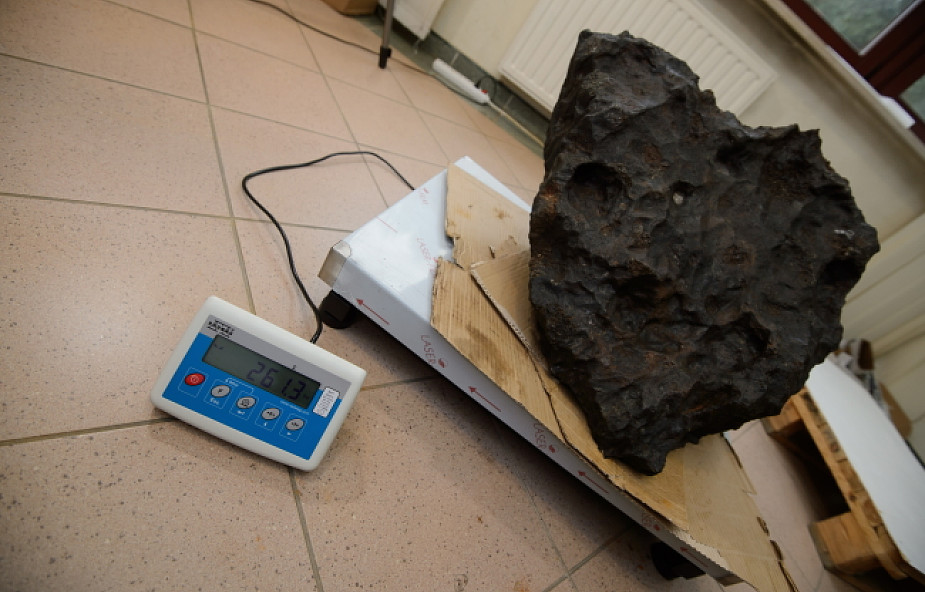 261 kg - największy w Polsce meteoryt