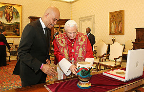 Prezydent Haiti u Benedykta XVI