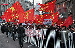 Komuniści uczcili przewrót bolszewicki