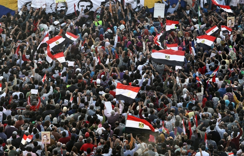 Egipt: manifestacja poparcia dla prezydenta