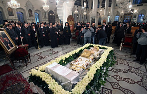 Tłumy na pogrzebie patriarchy Ignacego IV
