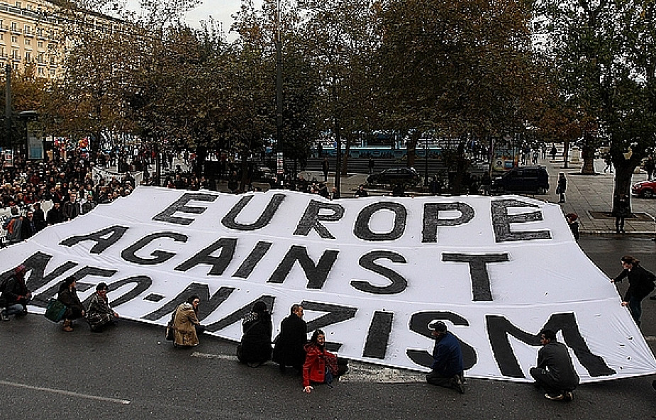 Ateny: Protest "Powstrzymać neonazistów!"