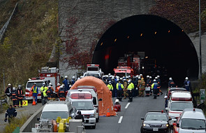Tragedia w tunelu drogowym w Japonii. Są ofiary