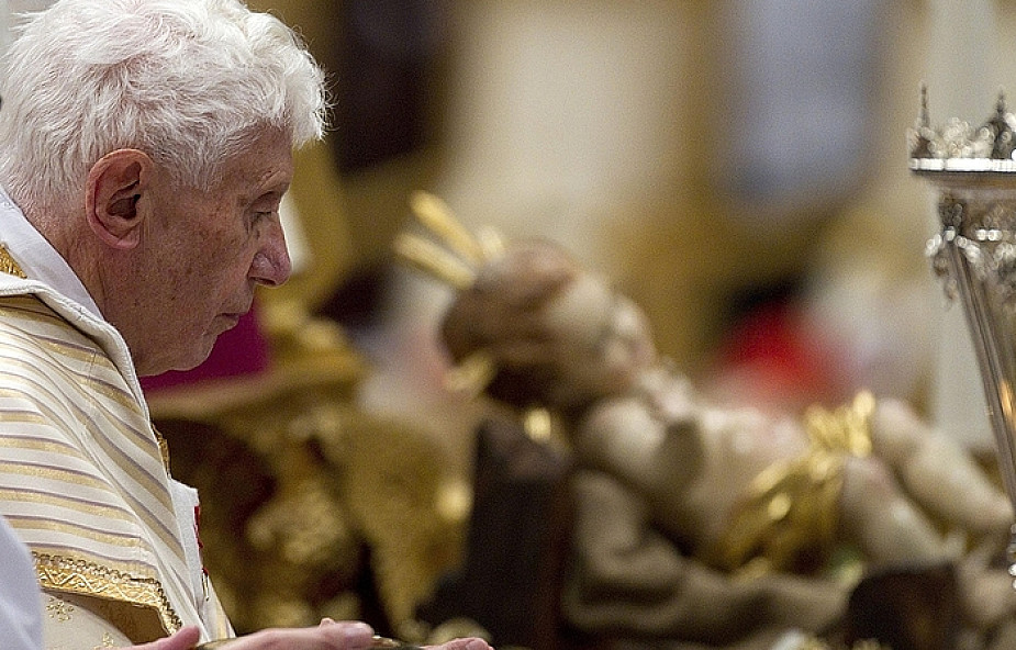 Benedykt XVI przewodniczył pasterce