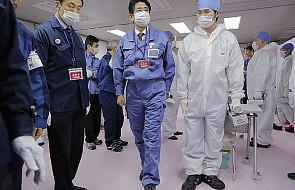 Japonia: Premier Abe odwiedził Fukushimę