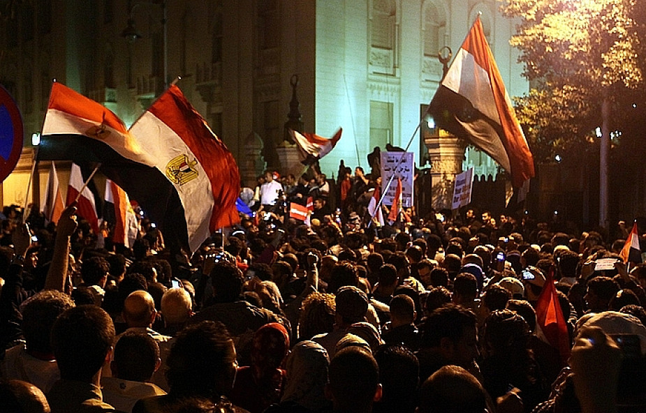 Antyprezydencka demonstracja w Kairze