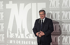 Komorowski nagrodził polski budynek XXI w.