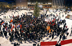 UE nie zasłużyła na Nobla. Protest w Oslo