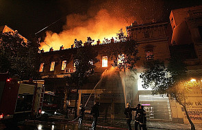 Ateny zdewastowane po nocnych protestach 
