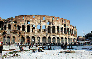Polityczna awantura o śnieg w Rzymie