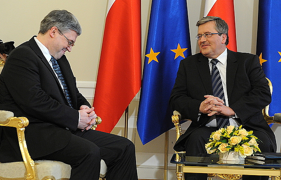 Prezydent spotkał się z ambasadorem Szerepką