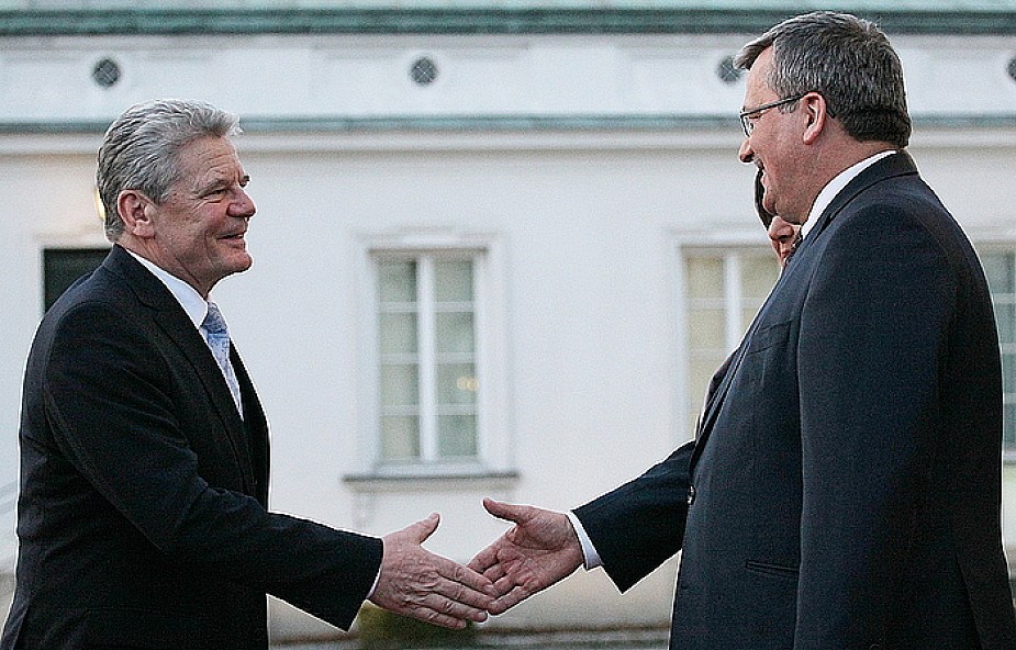Joachim Gauck - z pierwszą wizytą w Polsce