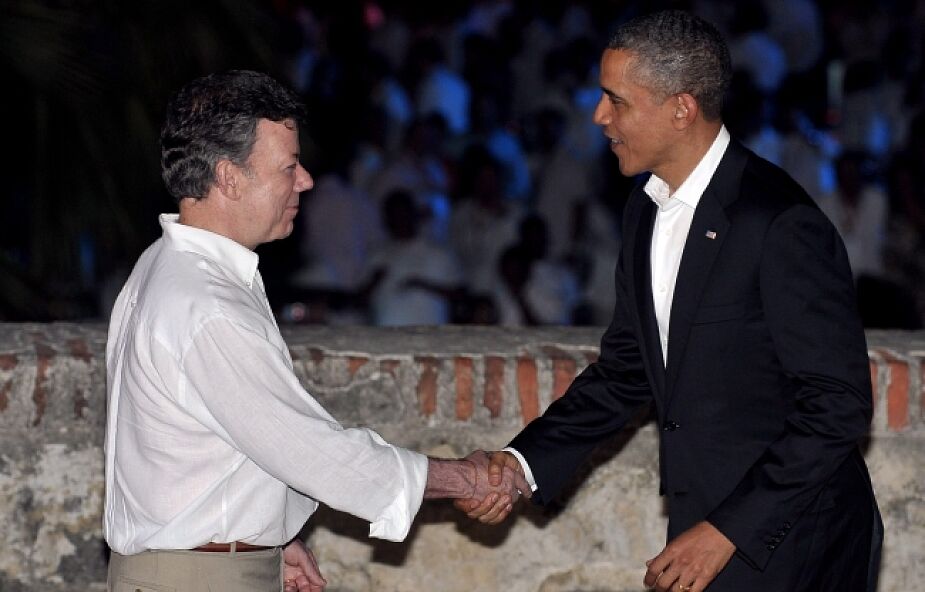 Kolumbia: Obama przybył na szczyt 