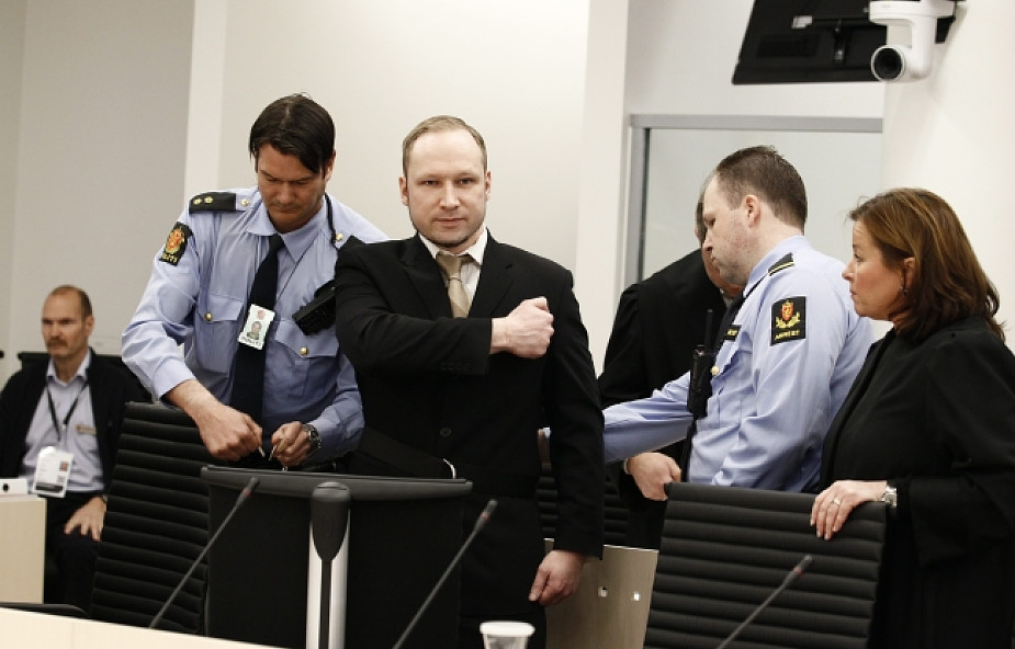 Anders Breivik: Nie czuje się winny