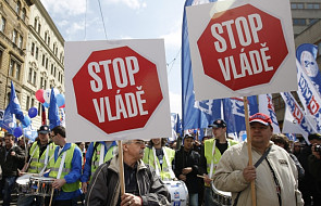 Czechy: Wielka demonstracja antyrządowa