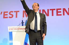 Hollande - 28,63 proc., Sarkozy - 27,18 proc.