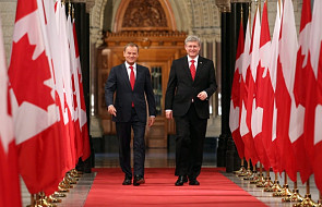 Tusk i Harper o inwestycjach Polski w Kanadzie