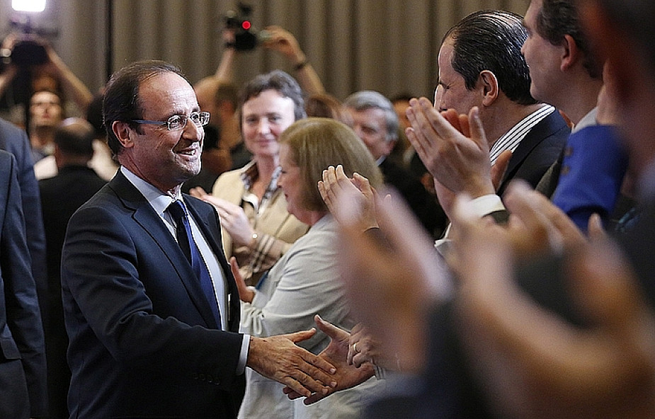 Hollande zaprzysiężony na prezydenta Francji