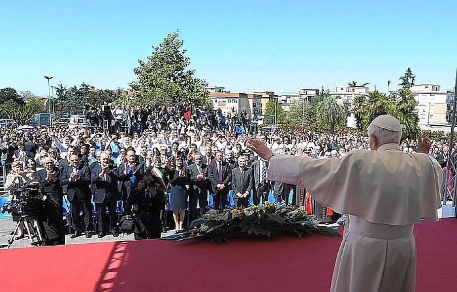 Benedykt XVI na Uniwersytecie Sacro Cuore