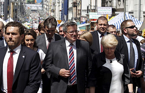 Prezydent Komorowski z wizytą w Kielcach