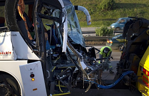 Wypadek polskiego autokaru pod Dreznem