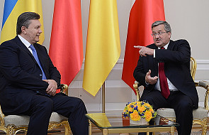 Wiktor Janukowycz z wizytą u prezydenta Polski