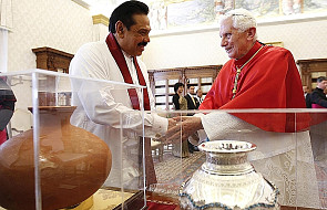 Benedykt XVI przyjął prezydenta Sri Lanki