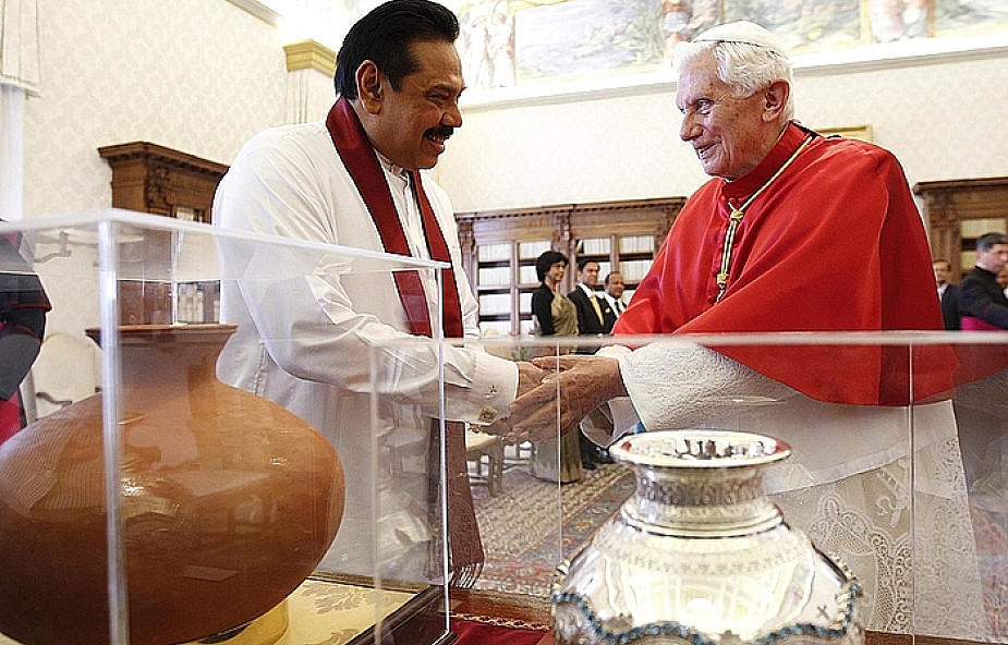 Benedykt XVI przyjął prezydenta Sri Lanki