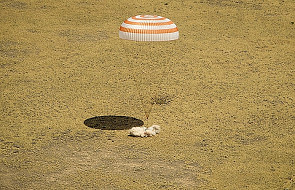 Pomyślne lądowanie statku kosmicznego Sojuz
