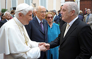 Giorgio Napolitano: mój przyjaciel Benedykt XVI