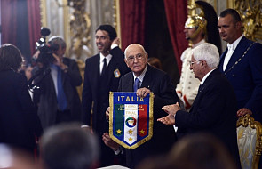 Prezydent Włoch podziękował piłkarzom