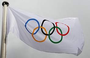 Maratończyk z Płd. Sudanu pod flagą olimpijską
