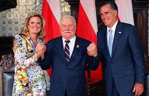 Wałęsa o Romneyu: bardzo mi odpowiada