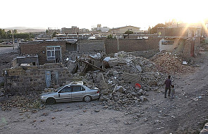 Iran: silne trzęsienie ziemi w rejonie Tebrizu