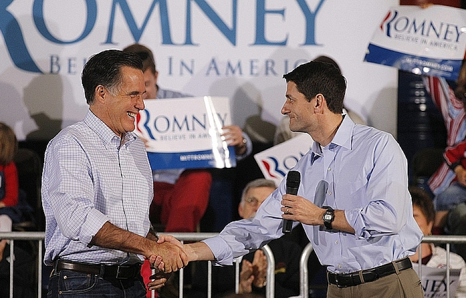 Paul Ryan kandydatem Mitta Romneya